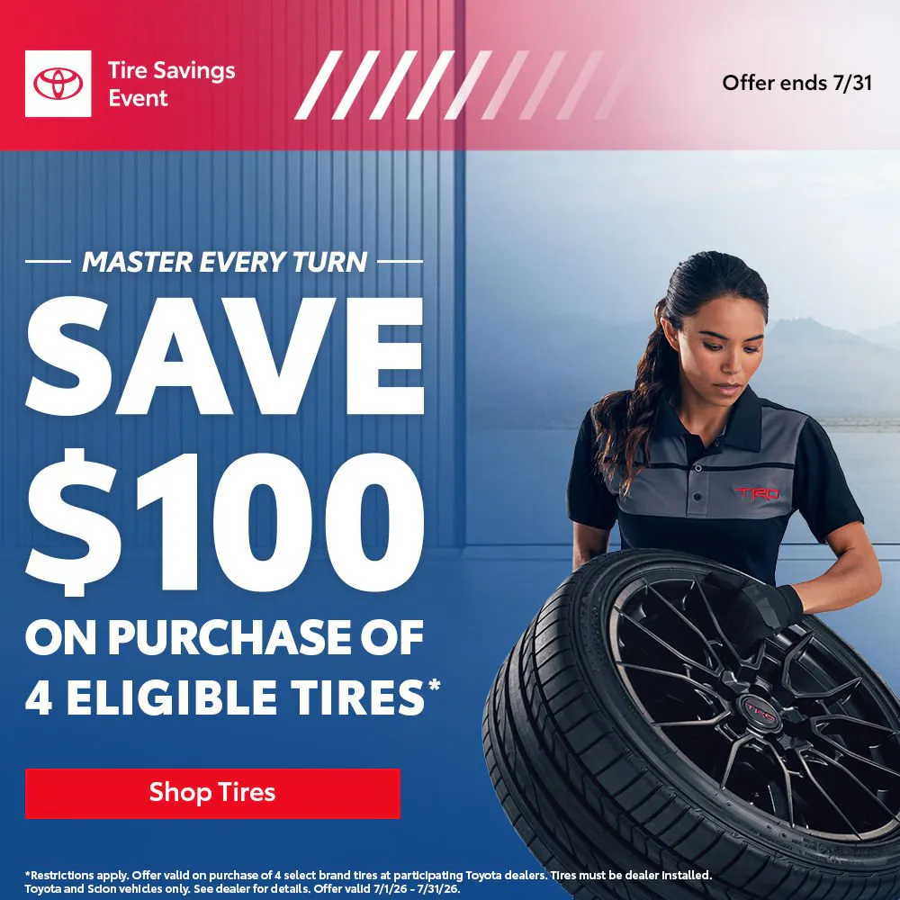 July 2026 NAT Tire Savings Event