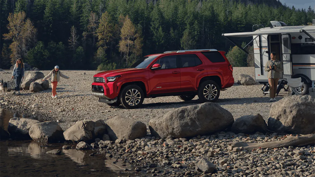 2026 Toyota 4Runner Parked in Campsite