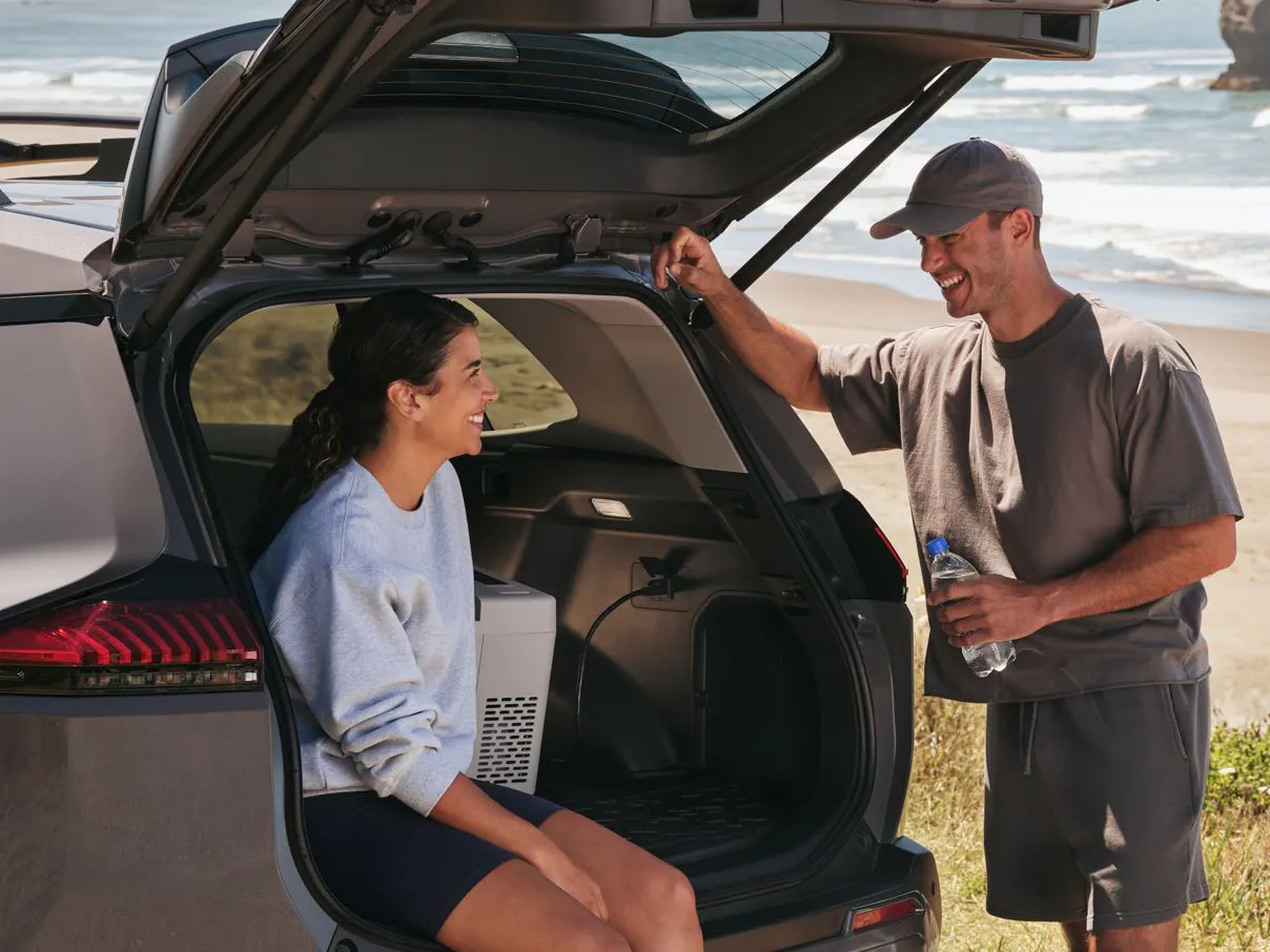 Spacious rear cargo area volume of the 2026 Toyota RAV4