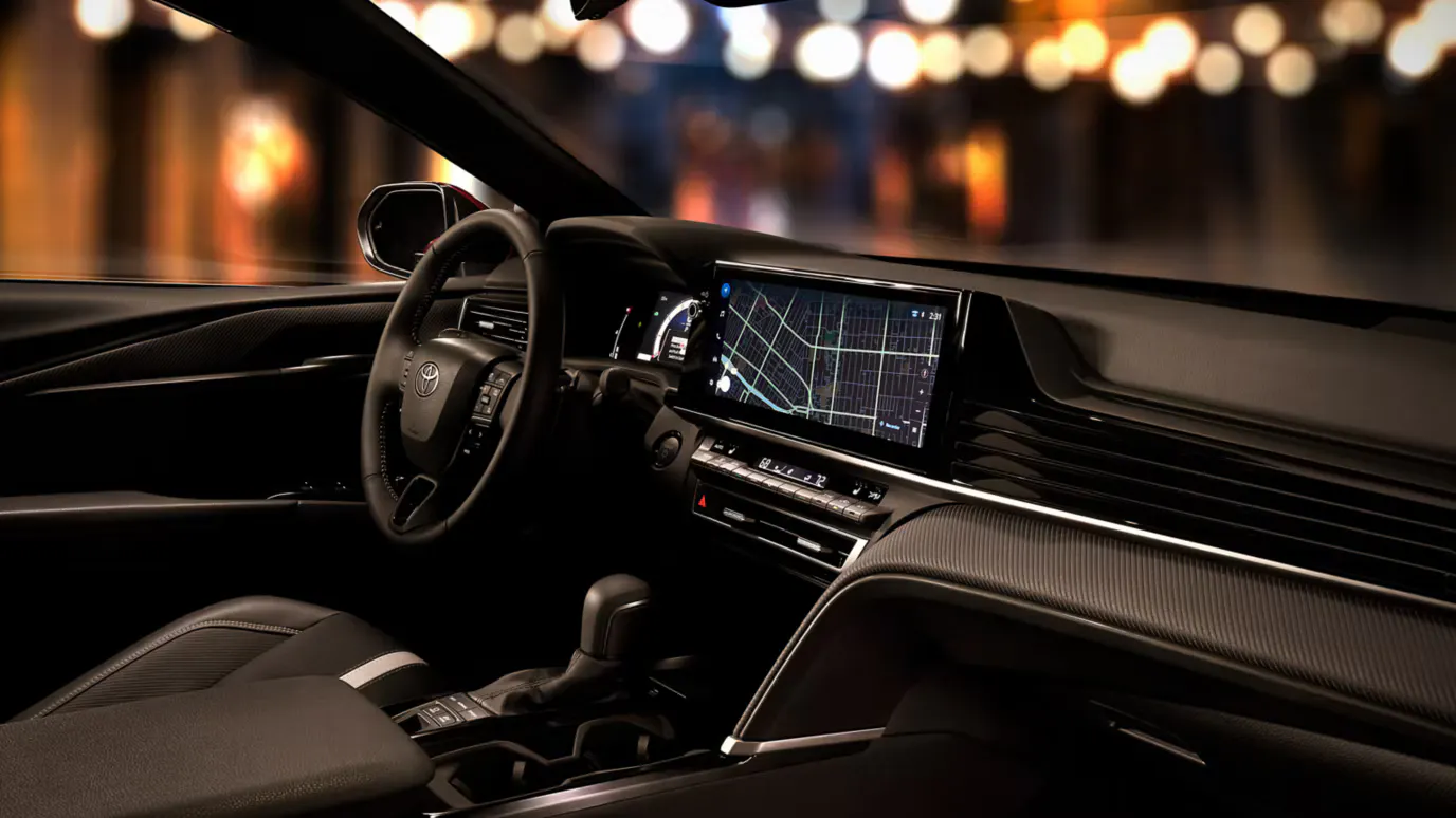 Dashboard of the 2026 Toyota Camry