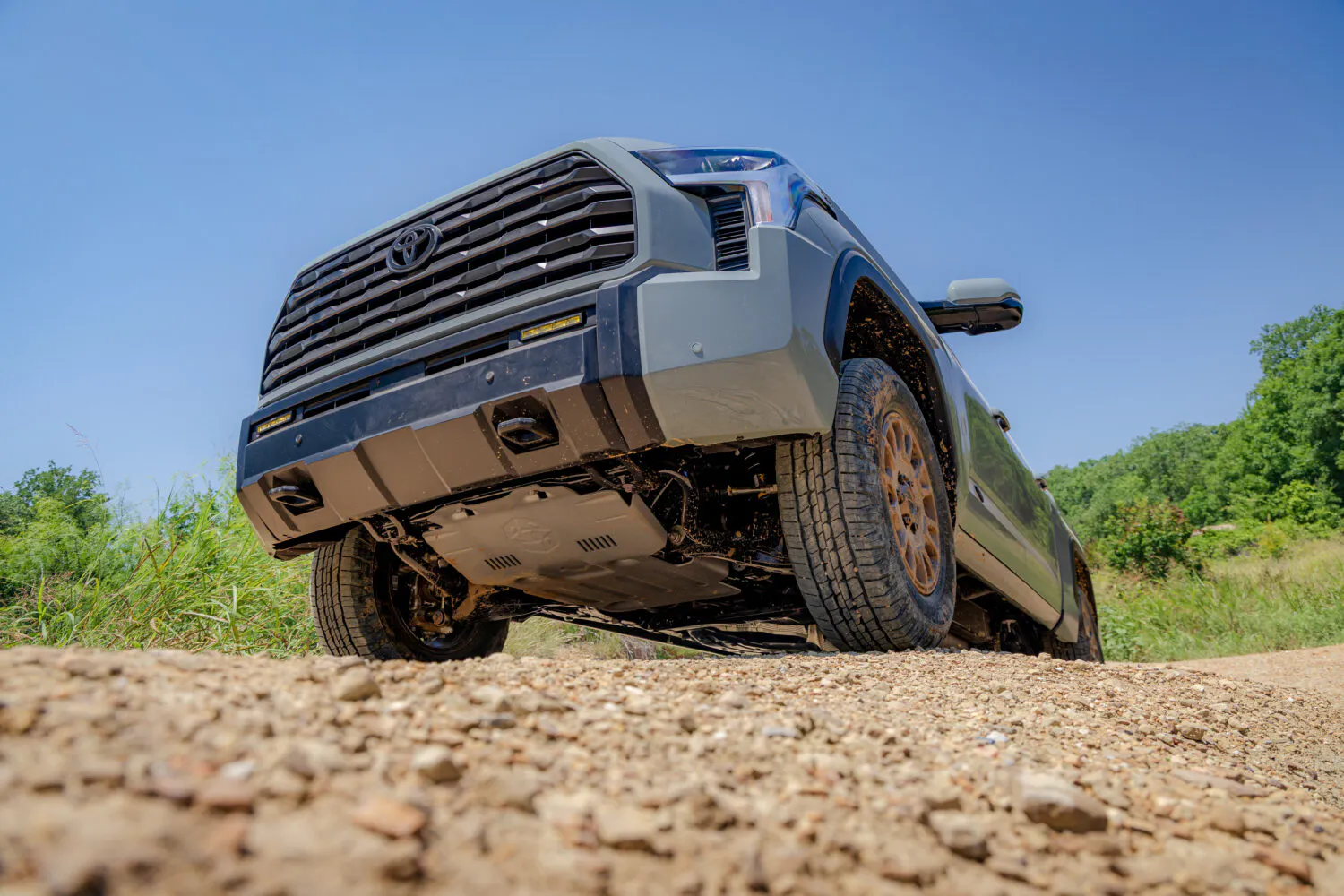 Grille of the 2027 Toyota Tundra