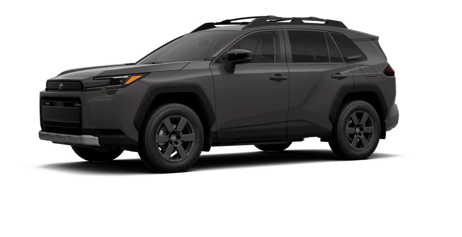 2026 Toyota RAV4 Woodland Edition with off-road tires and roof rails
