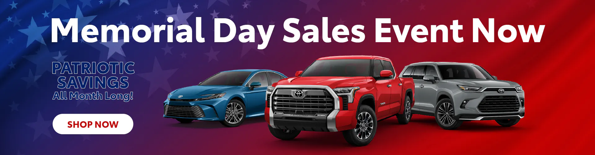 Memorial Day Sales Event