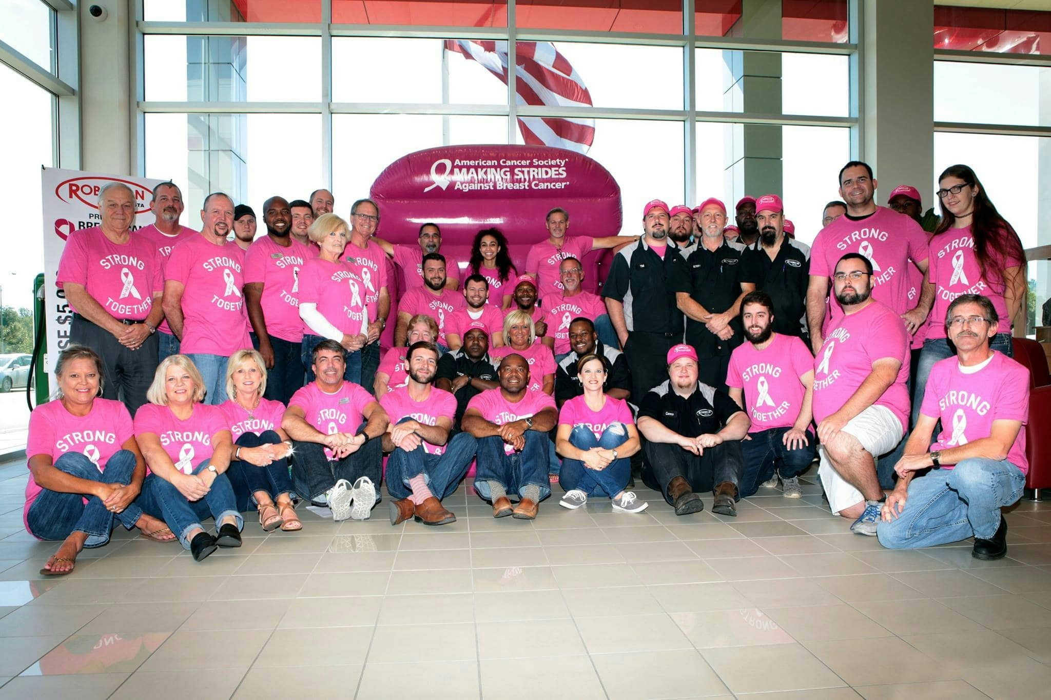 Robinson Toyota is Help Making Strides Against Breast Cancer!