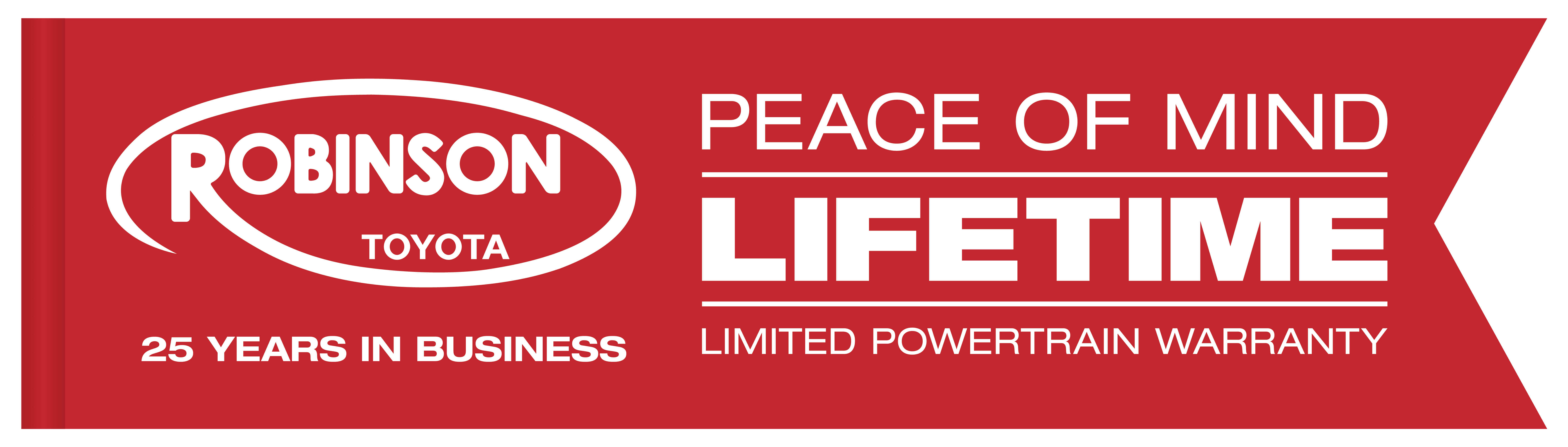 Peace of Mind with Robinson Toyota 