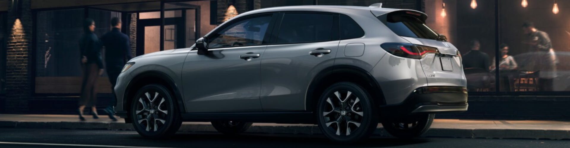 Honda HR-V parked in the street