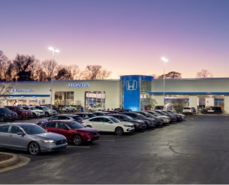 Vehicle inventory at a dealership in Gastonia