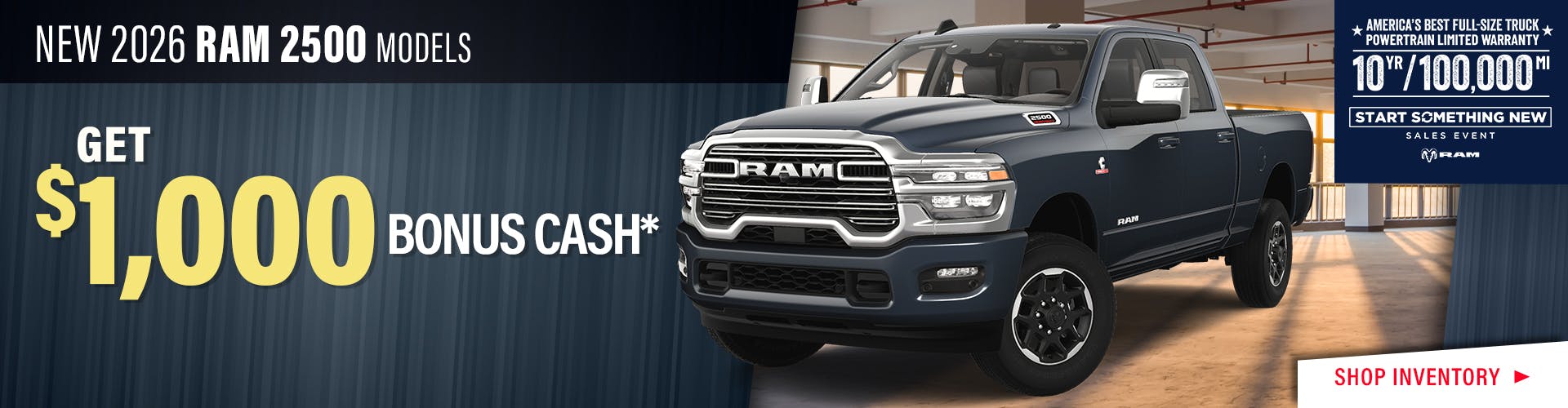 New 2026 Ram 2500 Models