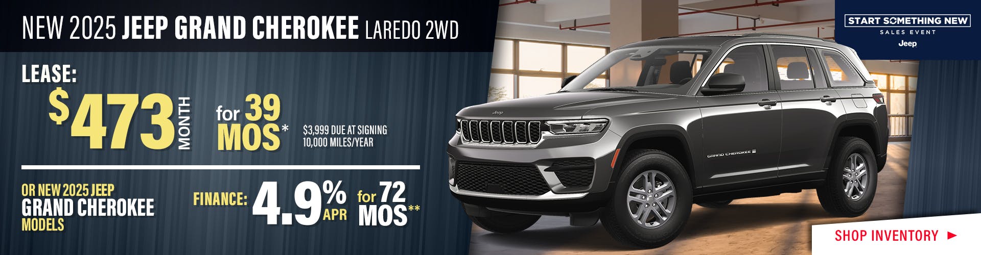 New 2025 Jeep Grand Cherokee Laredo 2WD OR New 2025 Jeep Grand Cherokee Models
