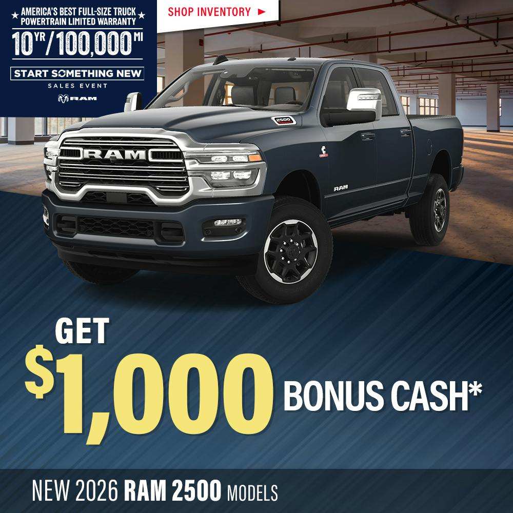 New 2026 Ram 2500 Models
