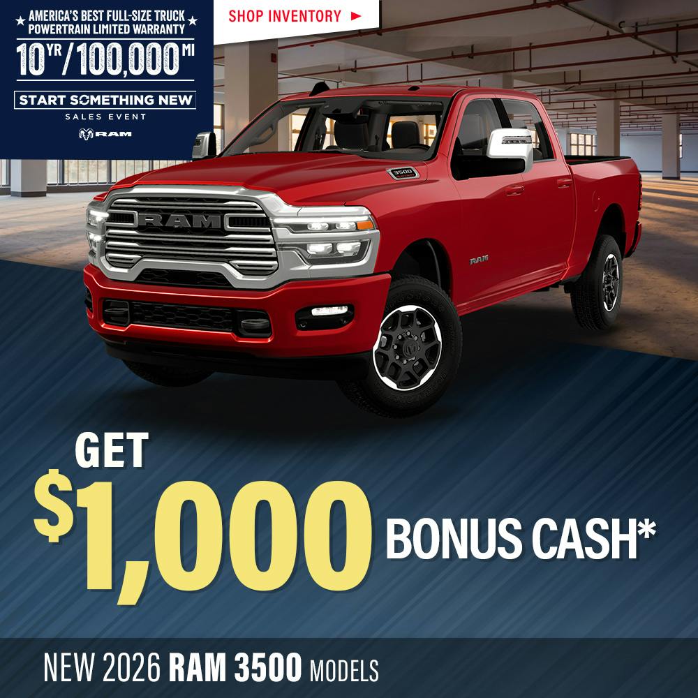 New 2026 Ram 3500 Models