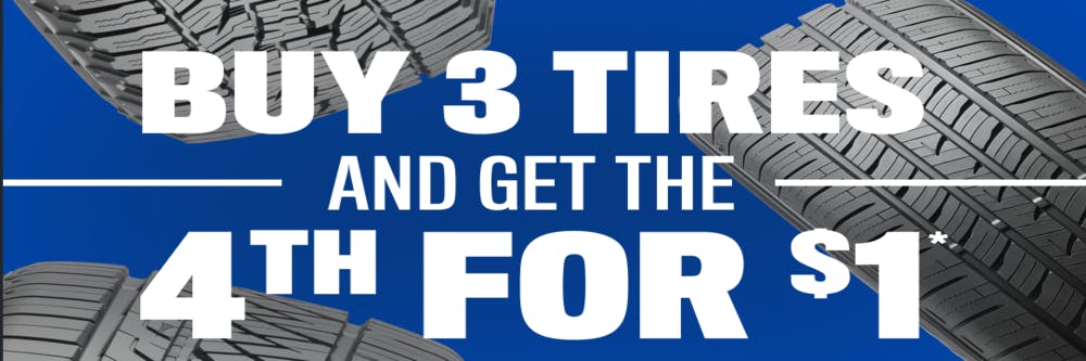 BUY 3 TIRES GET THE 4th FOR $1 | Shottenkirk Chrysler Dodge Jeep Ram Canton