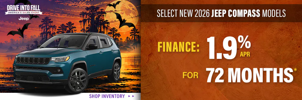 Select New 2026 Jeep Compass Models | Shottenkirk Chrysler Dodge Jeep Ram Canton