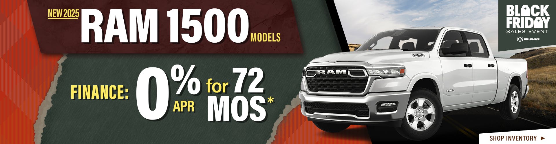 New 2025 RAM 1500 Models