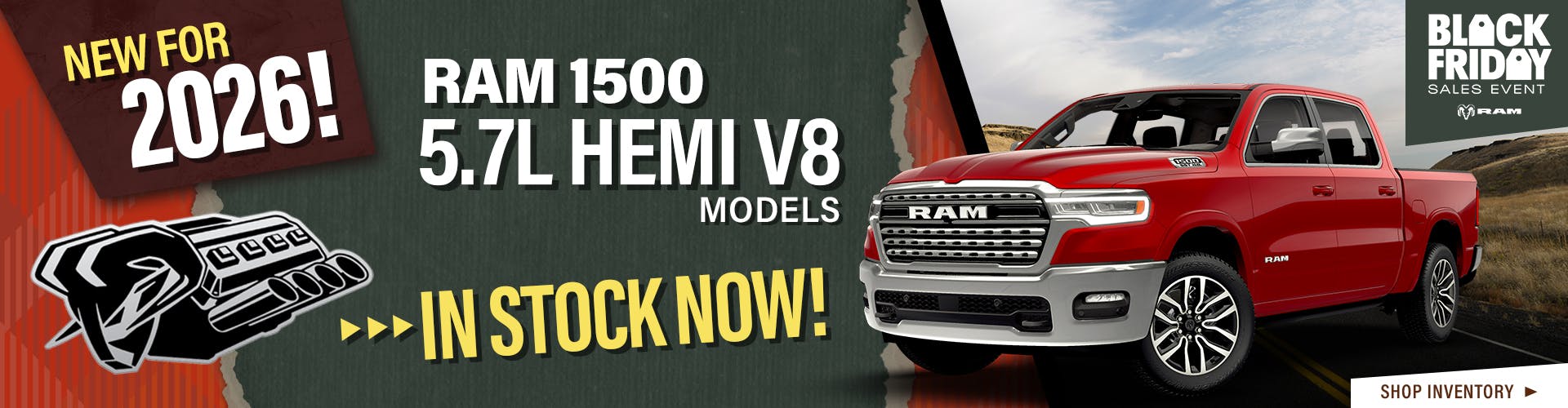 5.7L Hemi V8 RAM 1500 Models