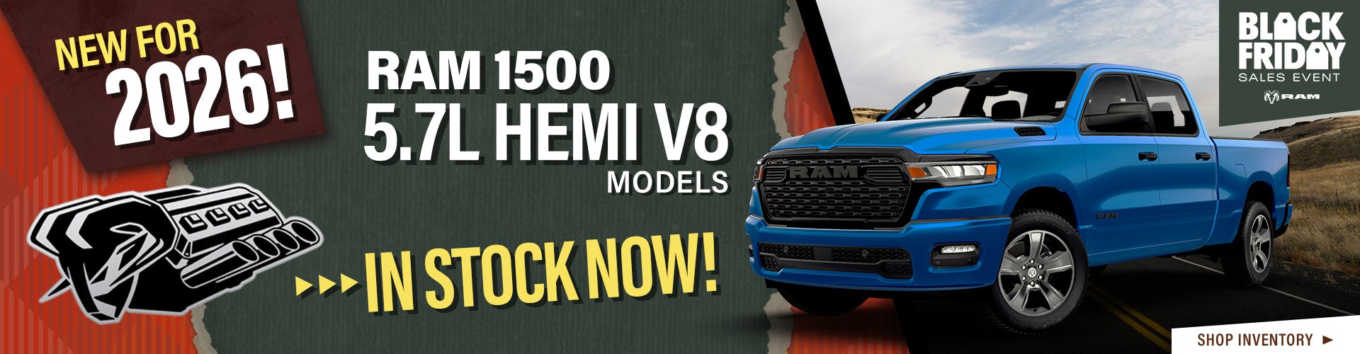 5.7L Hemi V8 RAM 1500 Models