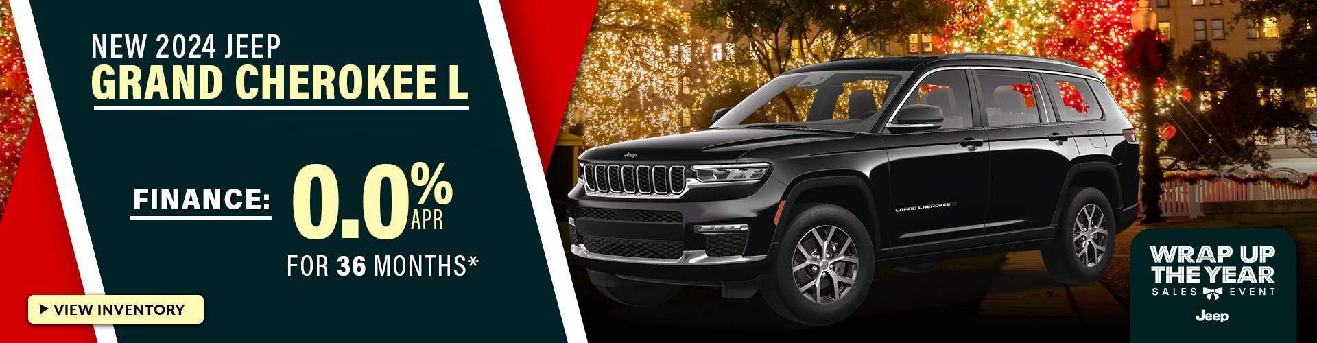 New 2024 Jeep Grand Cherokee L 0.0% APR