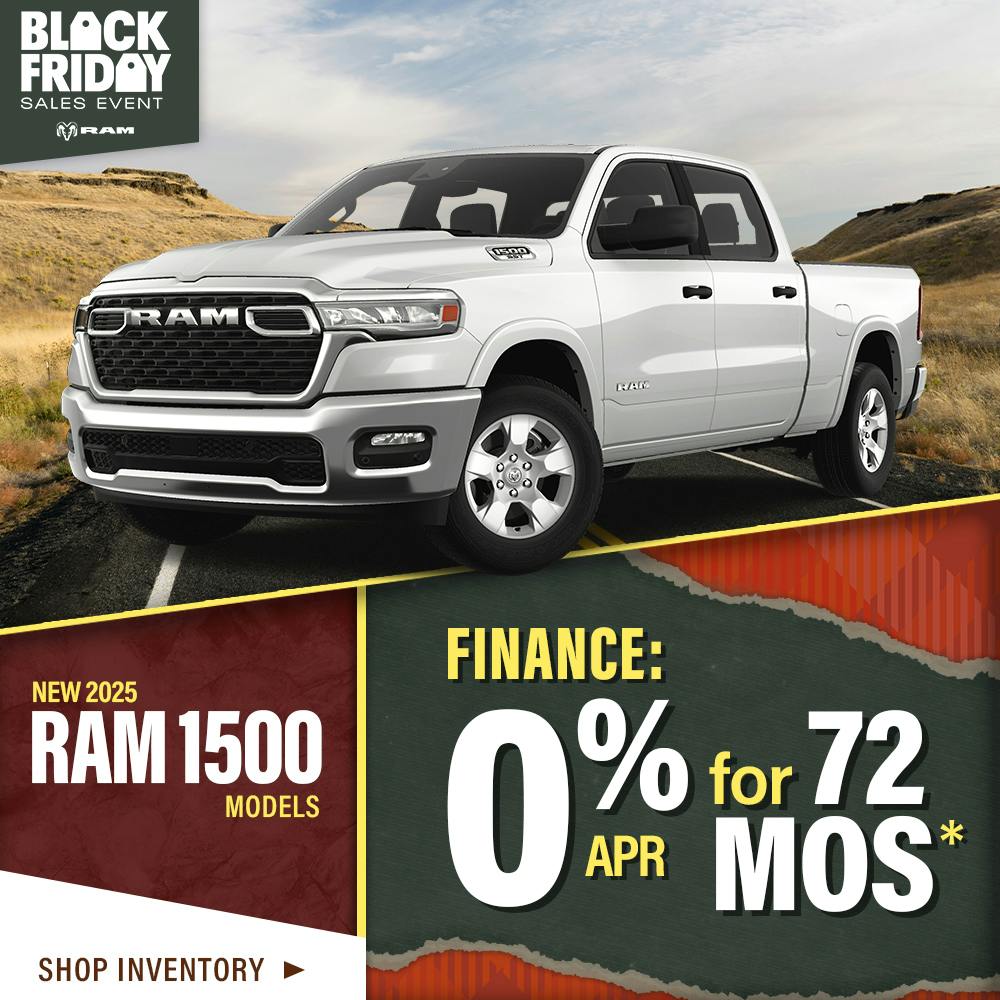 New 2025 RAM 1500 Models