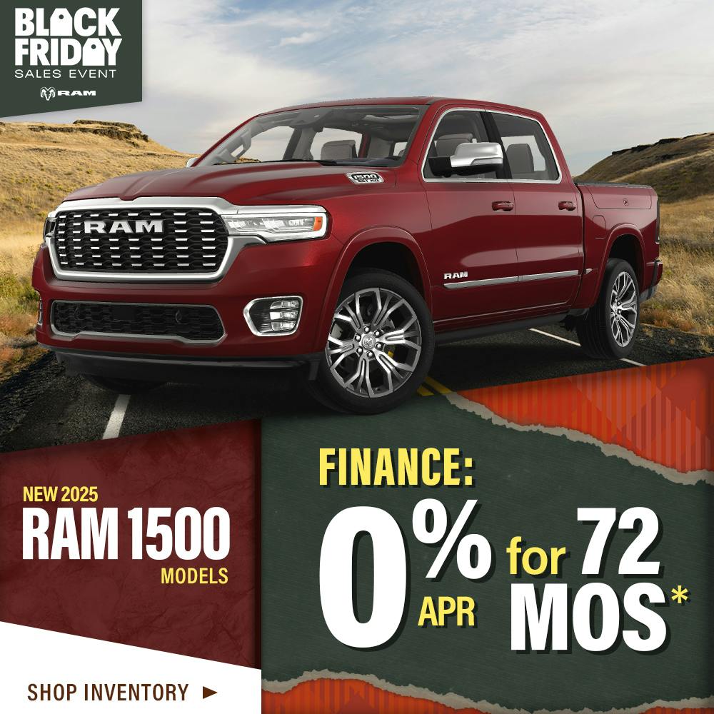 New 2025 RAM 1500 Models