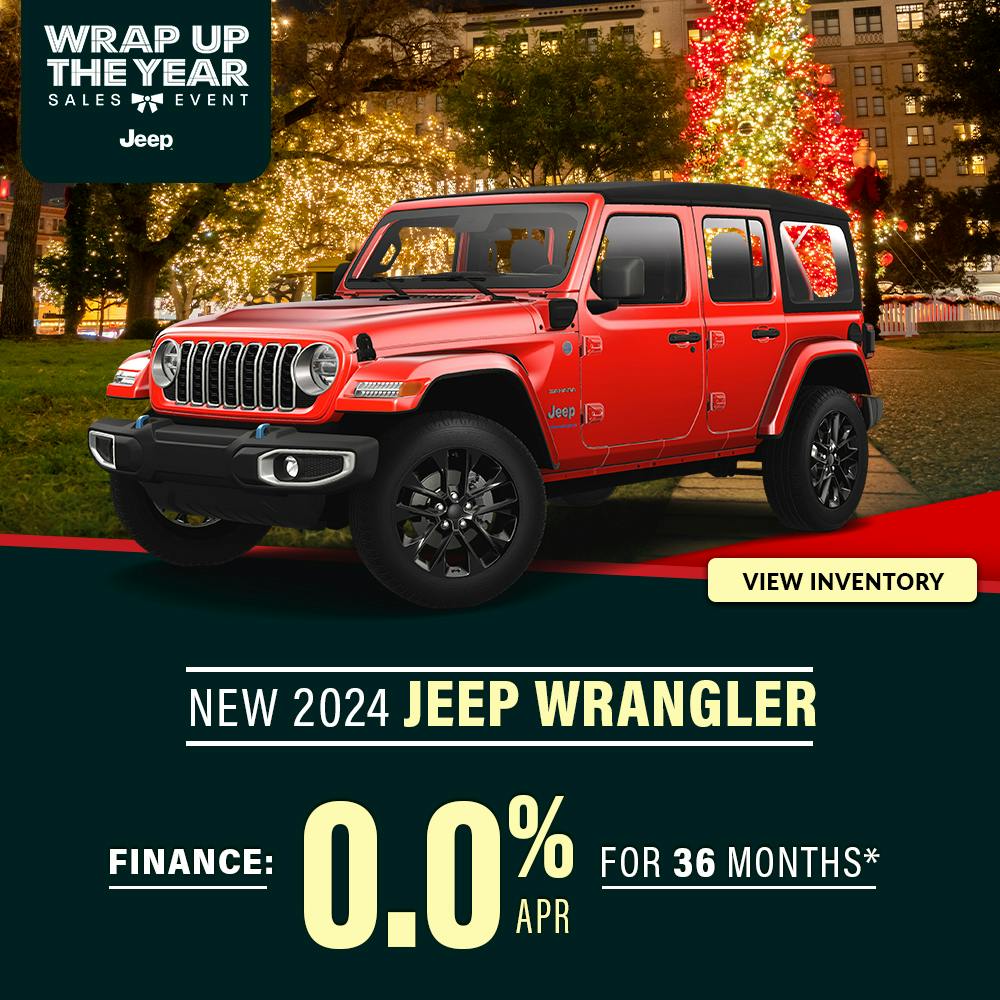 New 2024 Jeep Wrangler 0.0% APR