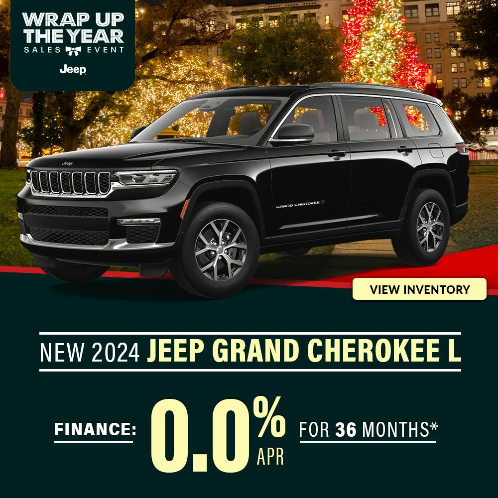 New 2024 Jeep Grand Cherokee L 0.0% APR