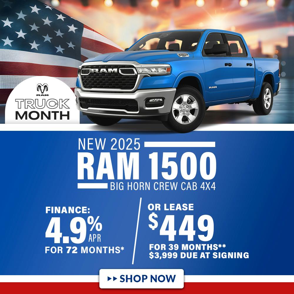 DA_FEB_New 2025 RAM 1500 Big Horn Crew Cab 4X4