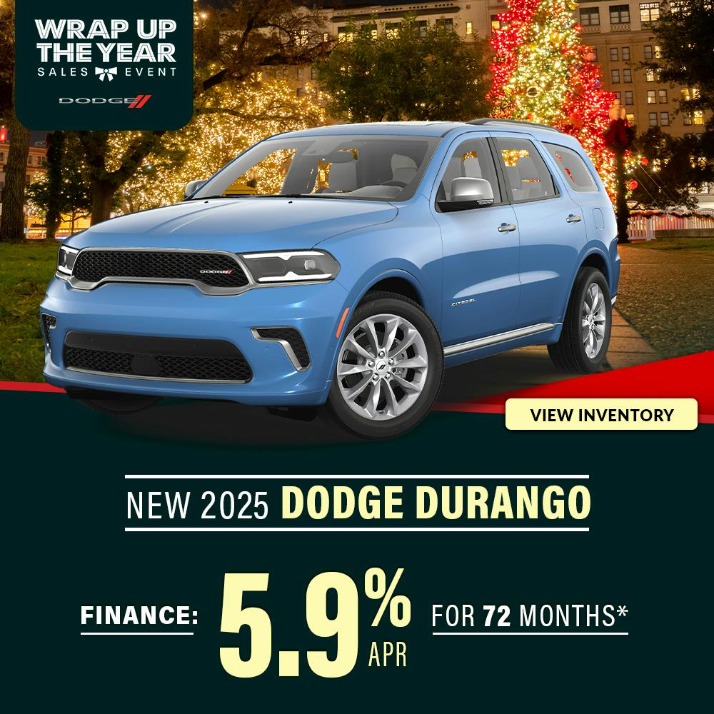 New 2024 Dodge Durango 5.9% APR