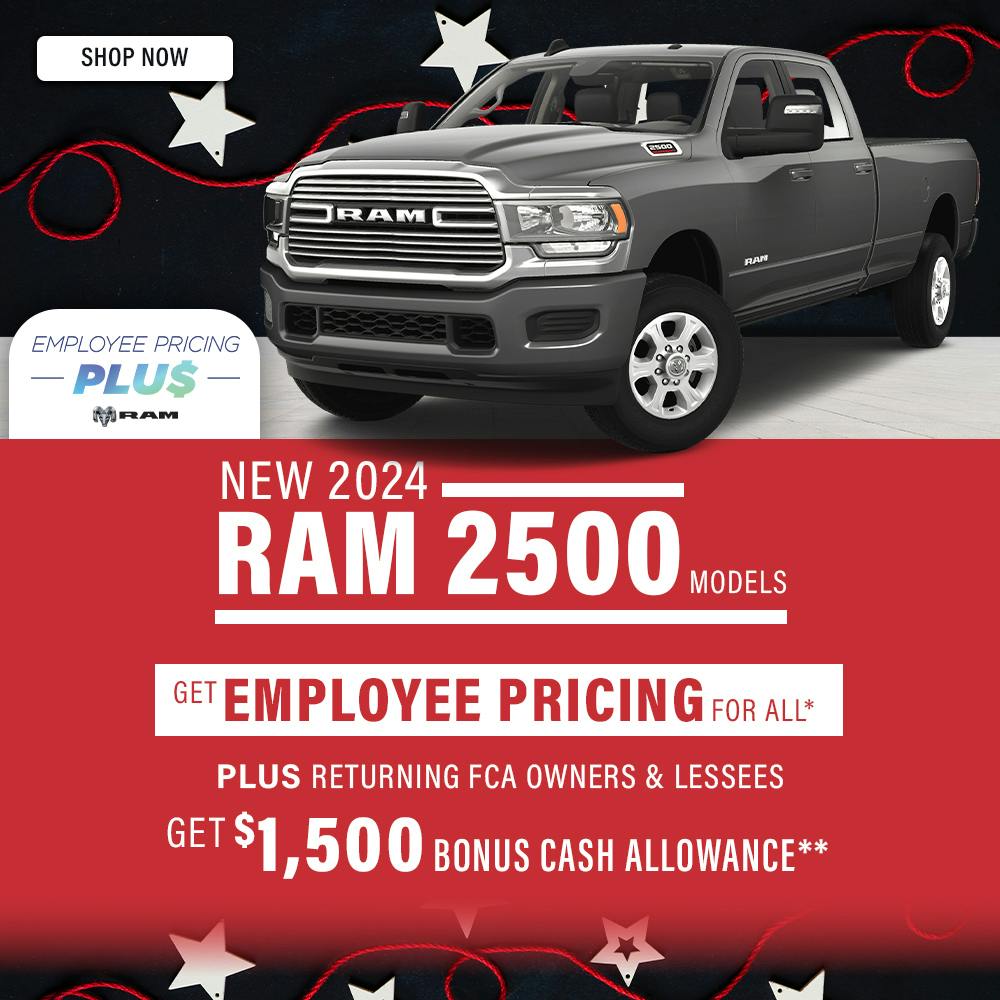 New 2024 Ram 2500 Models