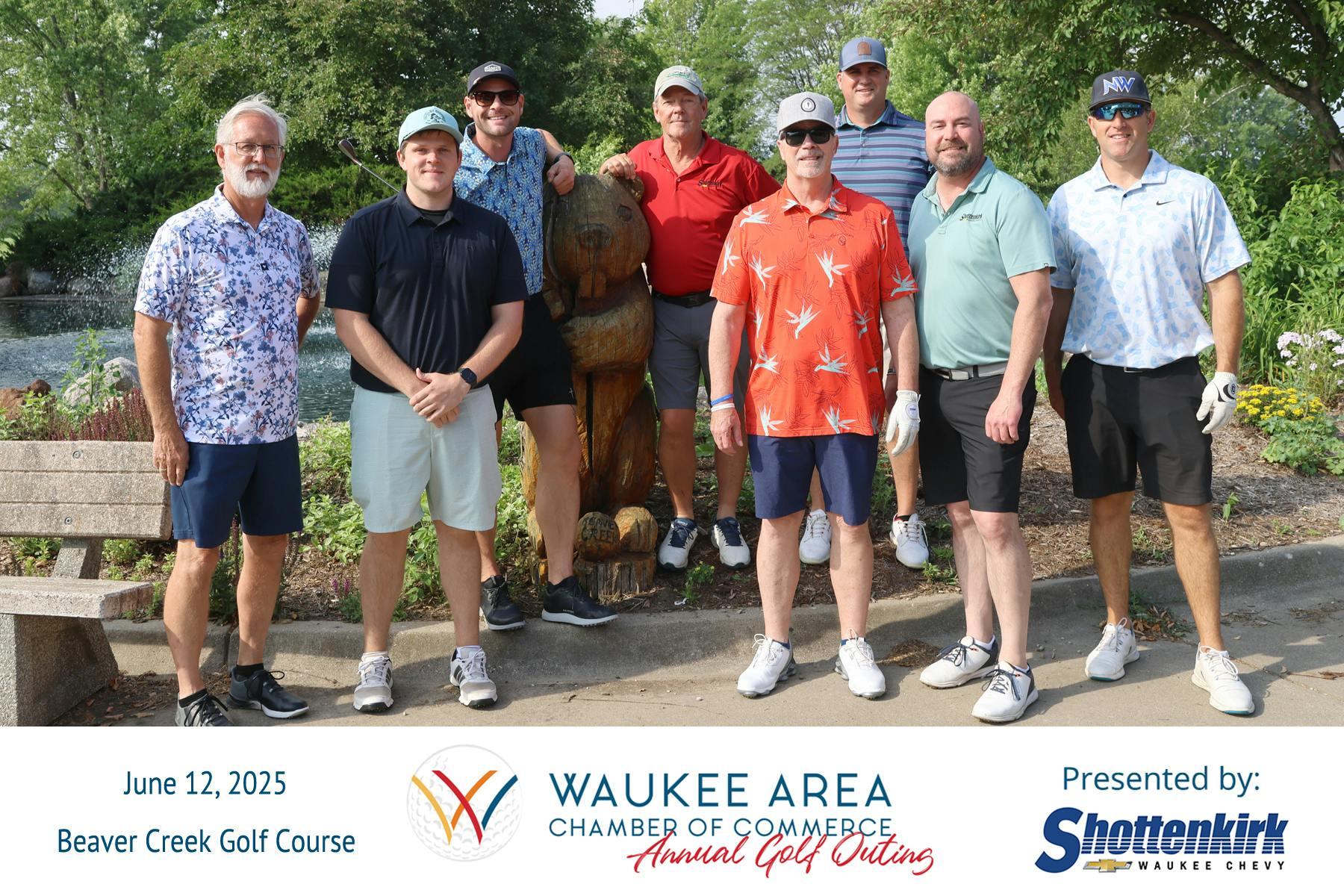 Proud Presenting Sponsor of the Waukee Chamber Golf Outing!