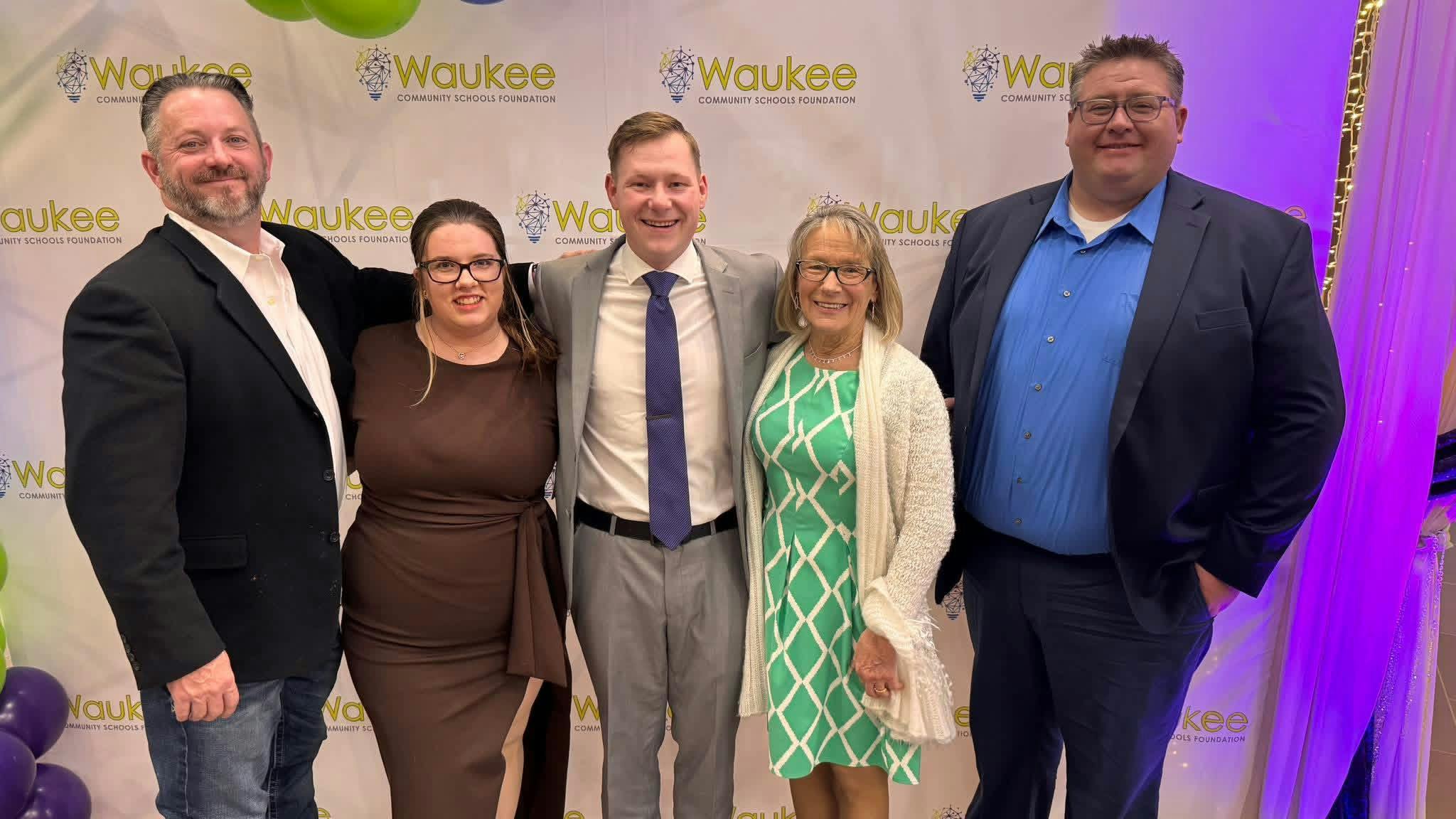 Showing up and giving back