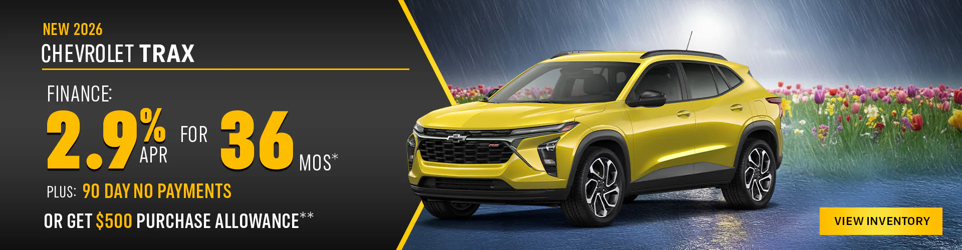 New 2026 Chevrolet Trax