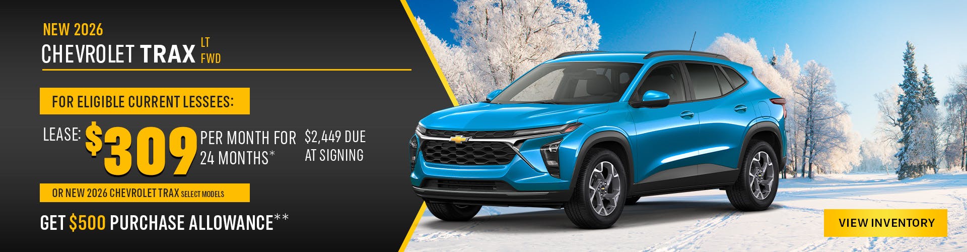 New 2026 Chevrolet Trax LT FWD OR New 2026 Chevrolet Trax Select Models