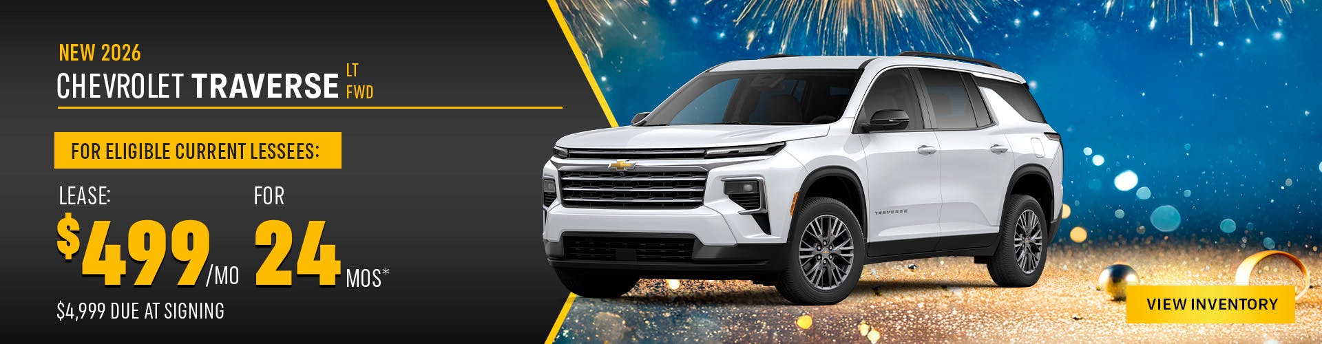 New 2026 Chevrolet Traverse LT FWD