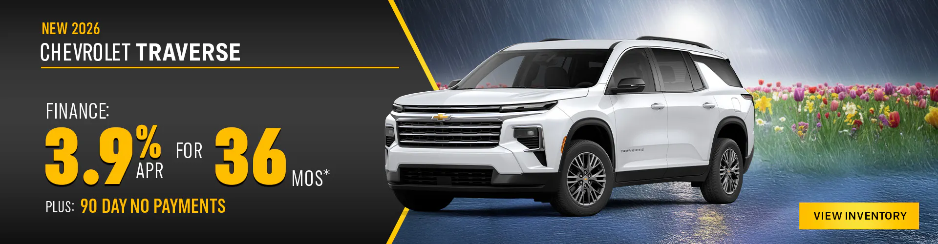 New 2026 Chevrolet Traverse