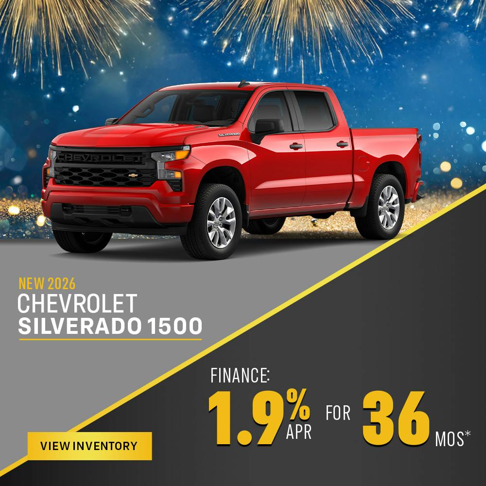 New 2026 Chevrolet Silverado 1500