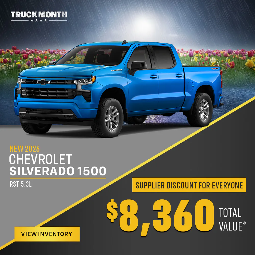New 2026 Chevrolet Silverado 1500 RST 5.3L