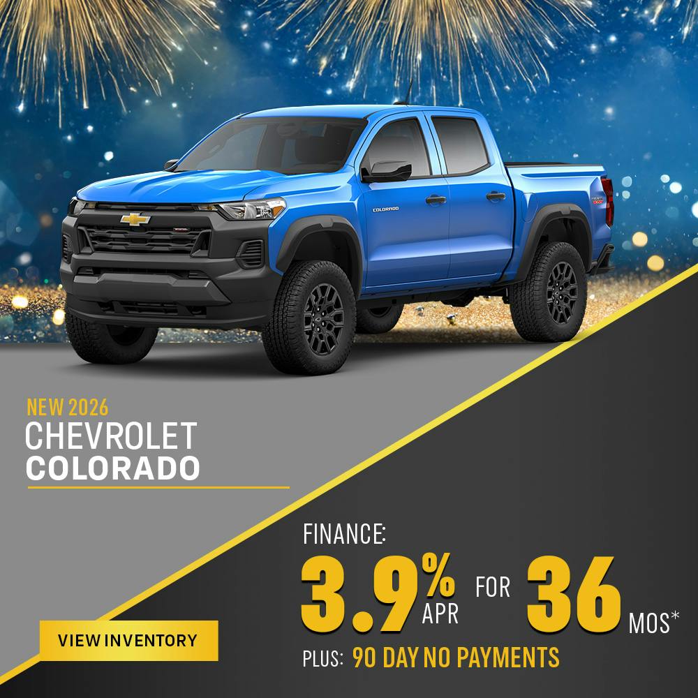 New 2026 Chevrolet Colorado