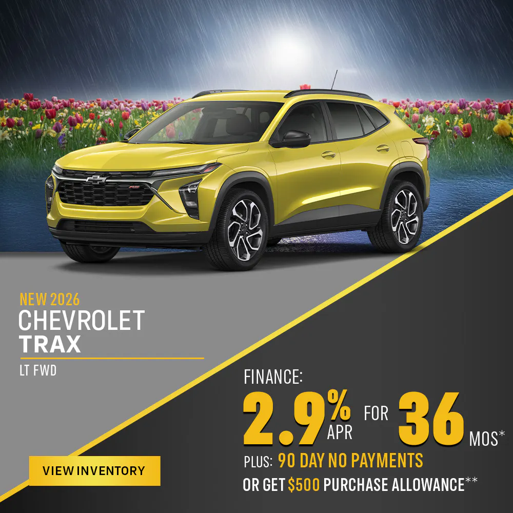 New 2026 Chevrolet Trax