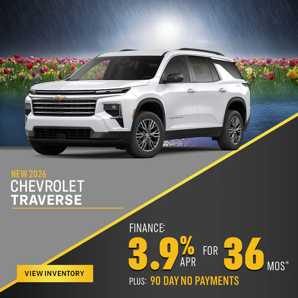 New 2026 Chevrolet Traverse