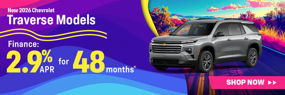 New 2026 Chevrolet Traverse Models | Shottenkirk Chevrolet Waukee