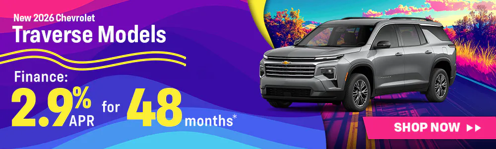 New 2026 Chevrolet Traverse Models | Shottenkirk Chevrolet Waukee