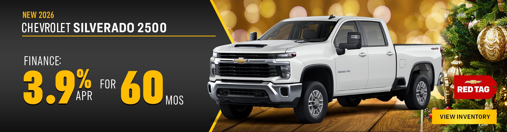 New 2026 Chevrolet Silverado 2500