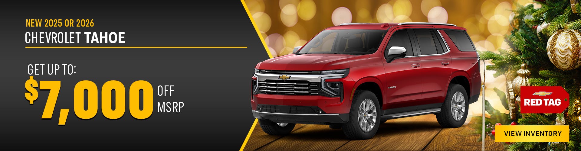 New 2025 or 2026 Chevrolet Tahoe