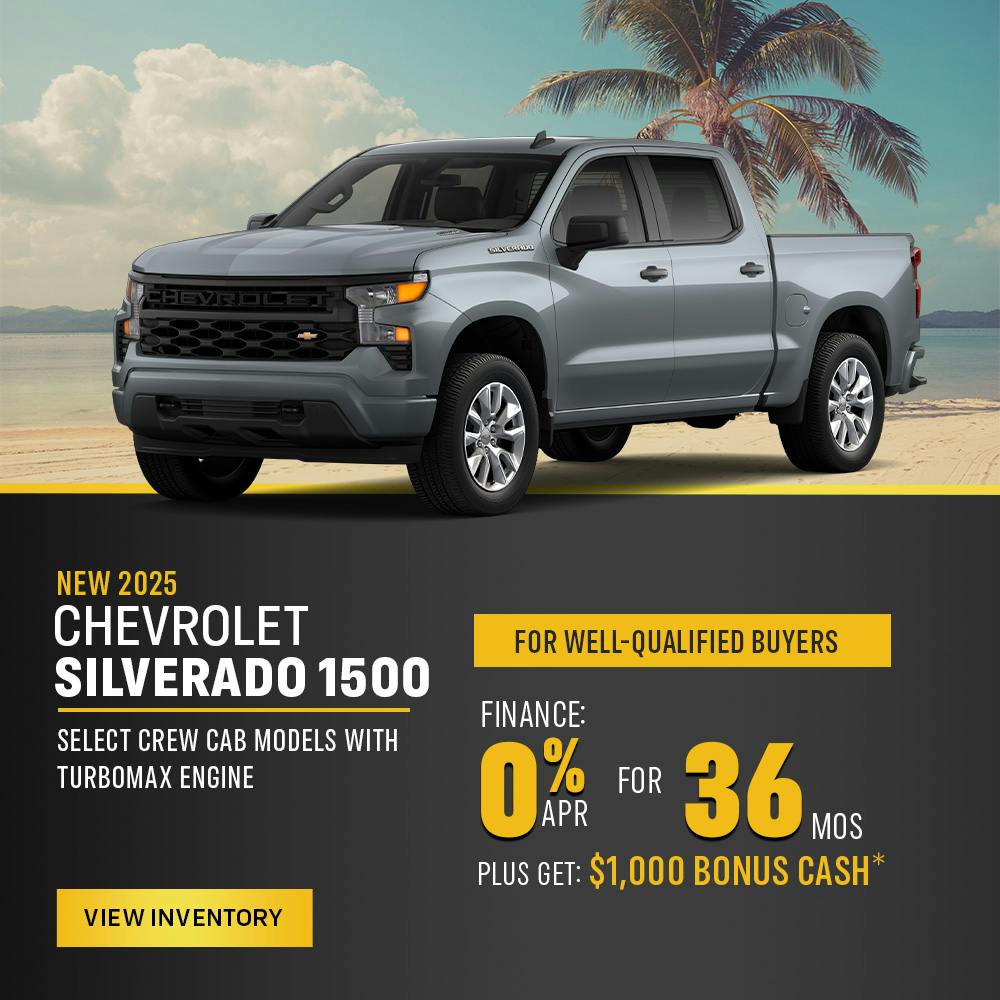 DA_Aug_New 2025 Chevrolet Silverado 1500