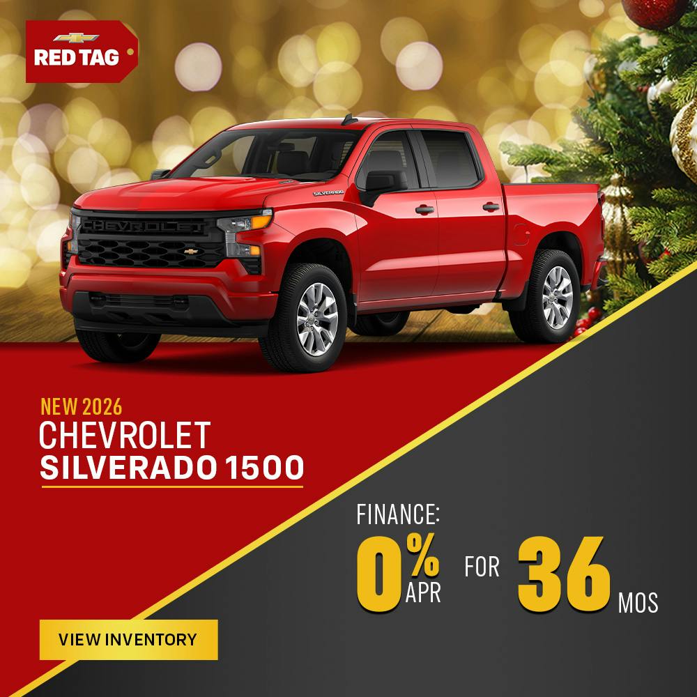 New 2026 Chevrolet Silverado 1500