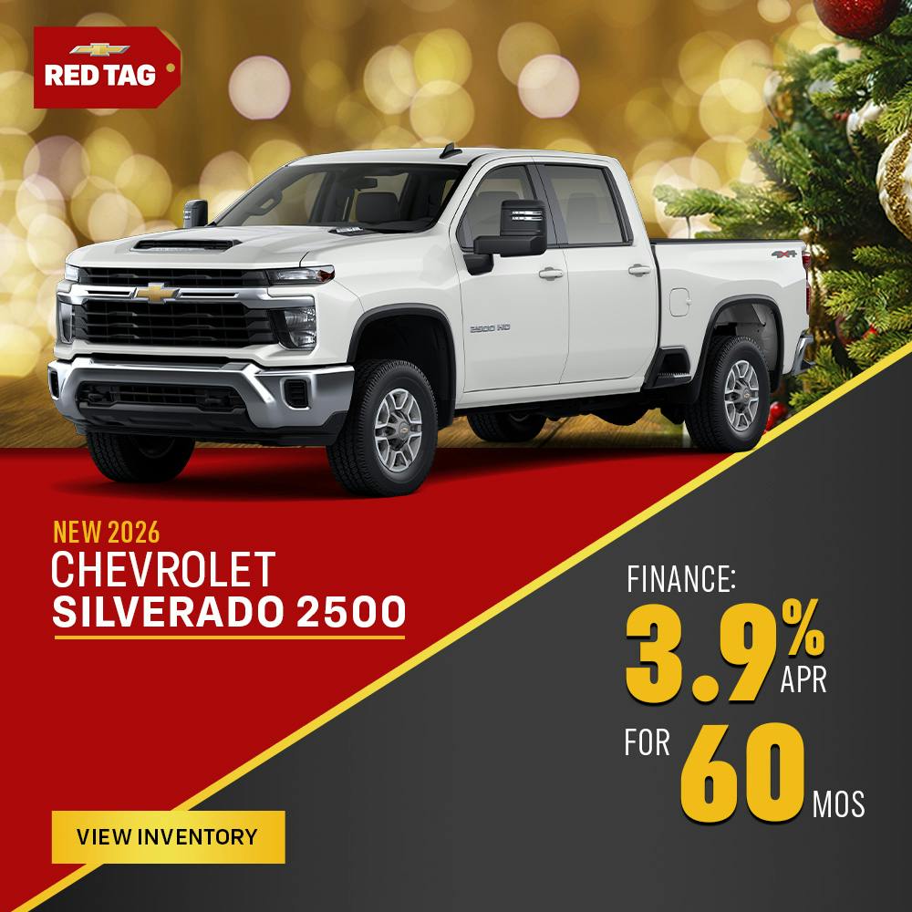 New 2026 Chevrolet Silverado 2500