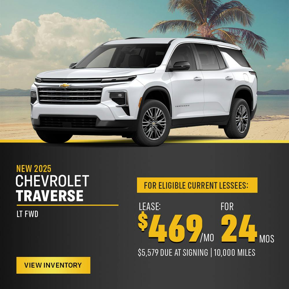 DA_Aug_New 2025 Chevrolet Traverse LT FWD