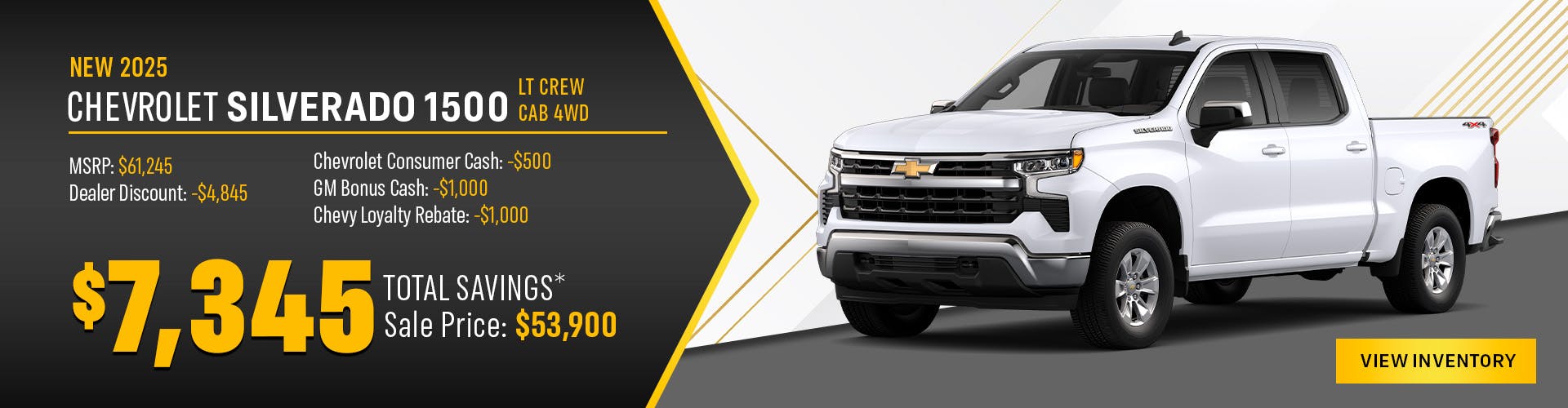 DA_Jan_New 2025 Chevrolet Silverado 1500 LT Crew Cab 4WD