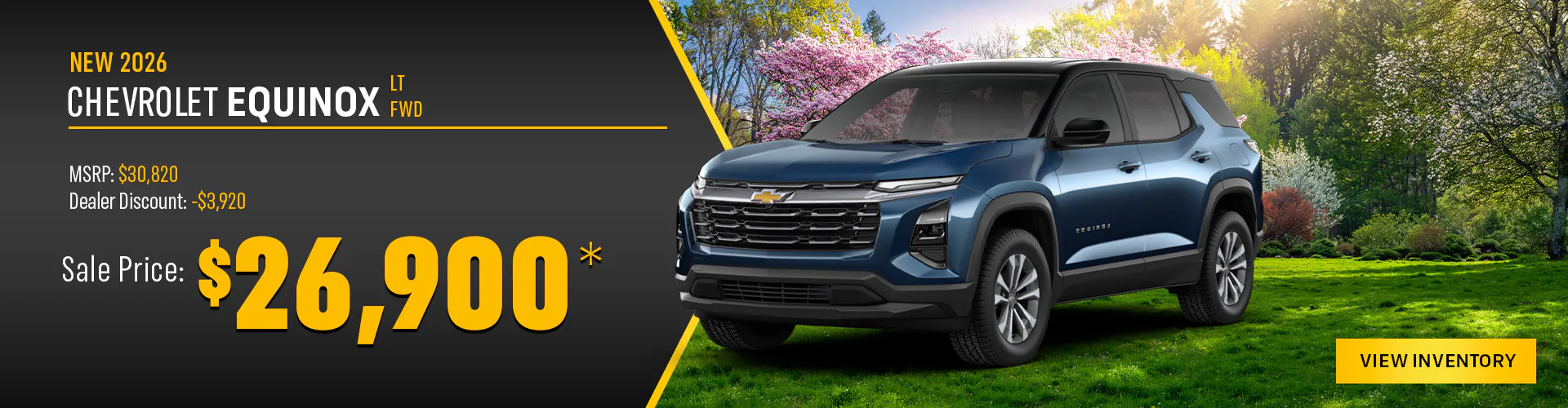 New 2026 Chevrolet Equinox LT FWD