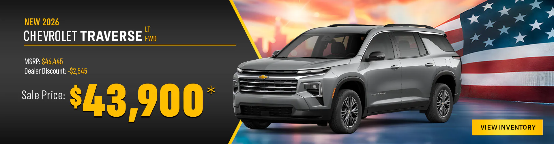 New 2026 Chevrolet Traverse LT AWD